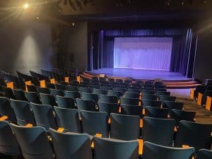 Barnsdall Gallery Theatre Inside Seating with Stage