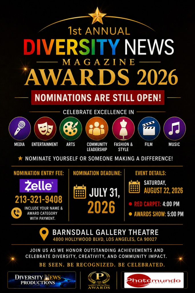 Nominations Are Still Open for the 1st Annual Diversity News Magazine Awards 2026