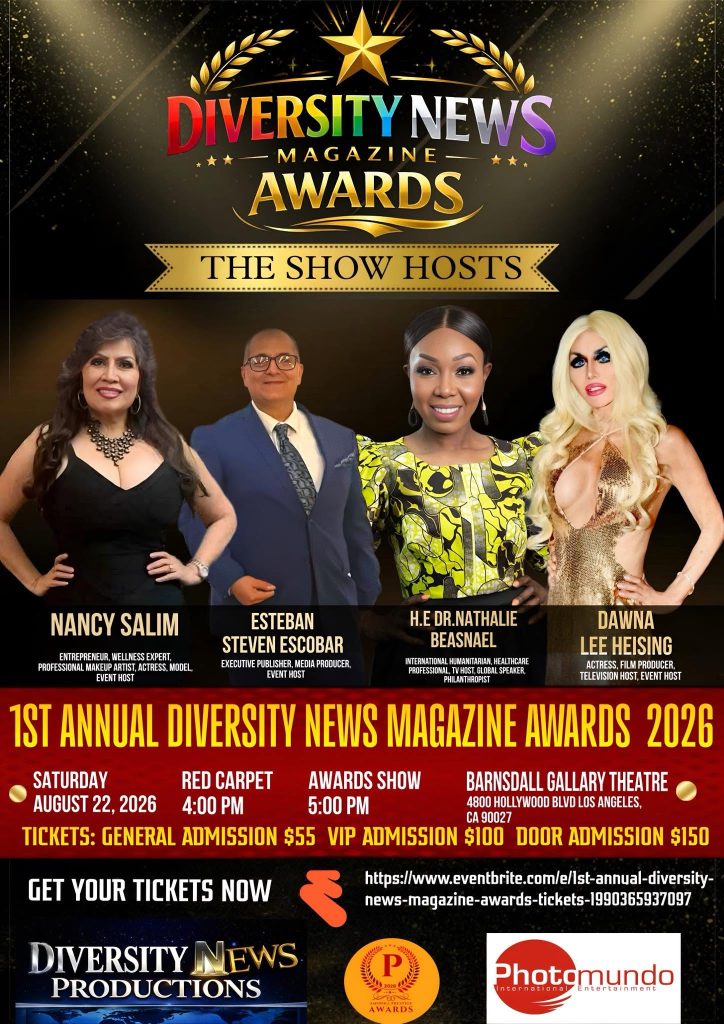 DIVERSITY NEWS MAGAZINE AWARDS 2026 HOSTS 2026